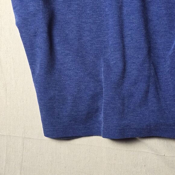 Nike Dri-Fit Men’s XXL Blue Polo Shirt Short Sleeve Button Pockets Athletic Golf - Picture 9 of 13